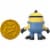 Fisher Price Despicable Me Minions: Rise of Gru Imaginext Otto with Coin Mini Figure Perspective: left
