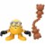 Fisher Price Despicable Me Minions: Rise of Gru Imaginext Bob with Nunchucks Mini Figure Perspective: left