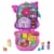 Polly Pocket On The Farm Piggy Compact, Farm Theme, Micro Polly Doll & Friend Doll Perspective: left