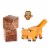 Mattel Minecraft Biome Builds Fox Figure Perspective: left