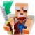 Mattel Minecraft Dungeons Pake Action Figure Perspective: left