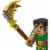 Minecraft Dungeons 3.25-in Collectible Jade Battle Figure and Accessories Perspective: left