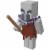 Minecraft Dungeons 3.25-in Collectible Geomancer Battle Figure and Accessories Perspective: left