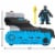 Fisher-Price Imaginext DC Super Friends Bat-Tech Tank, push-along vehicle with Batman figure Perspective: left