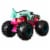 Mattel Hot Wheels Monster Trucks Zombie-Wrex Vehicle Perspective: left