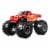 Mattel Hot Wheels® Monster Trucks Red Racing 3 Vehicle Perspective: left
