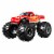 Mattel Hot Wheels® Monster Trucks Red Racing 3 Vehicle Perspective: left