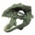 Mattel® Jurassic World Velociraptor Blue Dinosaur Mask Perspective: left