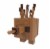 Mattel Minecraft Legends Wood Golem Figure Perspective: left