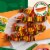 Nathan's Famous Skinless Beef Hot Dog Franks Perspective: left