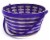 Holiday Home Easter Basket Two Tone Bamboo - Purple Perspective: left