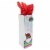 Holiday Home Be Merry Santa Wine Bag Perspective: left