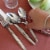 Dash of That® Banff Dinner Spoons Perspective: left