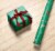 Holiday Home 30 In Candy Cane Toss Gift Wrap Roll Perspective: left