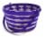 Holiday Home Easter Basket Two Tone Bamboo - Purple Perspective: left