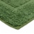 HD Designs Signature Contour Bath Mat - Dark Green Perspective: left