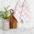 Everyday Living Grid Kitchen Towels - Paprika Perspective: left