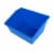 Office Works Plastic Book Bin - Blue Perspective: left
