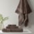 Modavari Turkish Hand Towel - Falcon Perspective: left