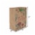 Holiday Home® Assorted Kraft Gift Bags - Mushroom/Green Plaid Perspective: left