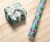 Holiday Home 40 Inch Tropical Santa Gift Wrap Roll Perspective: left