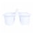 OfficeWorks 6 Cup Caddy - White Perspective: left