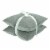 HD Designs 2 Pack Textured Woven Decor Pillow - Dark Gray Perspective: left