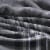 HD Designs Plaid Faux Fur Reversible Throw Blanket - Gray Perspective: left