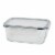 Dash of That Essentials 8 Piece Glass Food Storage Perspective: left