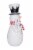 Holiday Home Snowman with LED Neon Snowflake Decoration Perspective: left