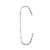 Holiday Home® Ornament Hooks - Silver Perspective: left