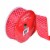 Holiday Home® 1.5" Wire Edge Satin Checkerboard Ribbon - Red Perspective: left