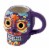 Holiday Home® Day of the Day Figural Skull Mug - Purple Perspective: left