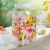 Everyday Living Drink Dispenser with Ice Cubes – Tropical Floral Perspective: left