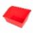 Office Works Plastic Book Bin - Red Perspective: left