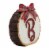 Holiday Home Tree Stump Monogram B Christmas Holiday Décor Perspective: left
