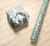 Holiday Home 30 Inch Earth Geo Gift Wrap Roll Perspective: left