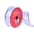 Holiday Home® Sonic Edge Satin Ribbon - Silver Perspective: left