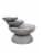 HD Outdoors Bowl Fountain - Grey Perspective: left