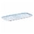 Tabletops Unlimited Dash of That® Rectangular Melamine Platter - Blue Decal Perspective: left