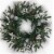 Holiday Home 24" Christmas LED Savannah Decorated Wreath Holiday Décor Perspective: left