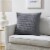 HD Designs Cotton Waffle Decorative Pillow - Grey Perspective: left
