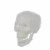Holiday Home Blacklight Skull White Perspective: left