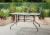 HD Designs Outdoors Patio Furniture Orchards Glass Top Dining Table Perspective: left