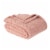 HD Designs® Heathered Cozy Knit Blanket - Pink Perspective: left