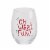 Holiday Home Oh What Fun Wine Glass and Stripe Mug - Set of 2 Perspective: left