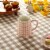 Sewing Down South Cermamic Mug - Gingham Rose Perspective: left