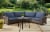 HD Designs Outdoors Monroe 5pc Cushion Sectional Set Perspective: left