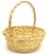 Holiday Home Easter Split Willow Basket - Natural Perspective: left