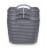 Everyday Living Medium Ribbed Bins - Gray Perspective: left